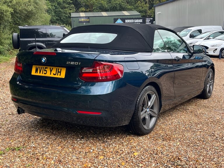 2015 BMW 2 Series 2.0 220i Sport Convertible 2dr Petrol Manual Euro 6 (s/s) (184 ps) Convertible ...