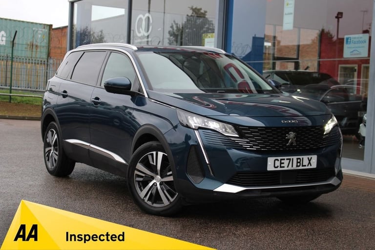image for 2021 71 PEUGEOT 5008 1.5 BLUEHDI ALLURE PREMIUM SUV 5DR DIESEL EAT EURO 6 (S/S) 