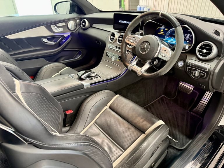 2019 69 MERCEDES-BENZ C-CLASS 4.0 C63 V8 BITURBO AMG S (PREMIUM PLUS) COUPE 2DR 