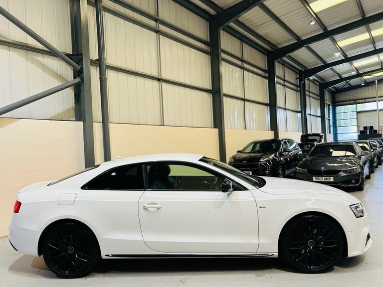 AUDI A5 2.0 TDI BLACK EDITION PLUS COUPE *ULEZ* 2 DOOR DIESEL MANUAL WHITE 2016