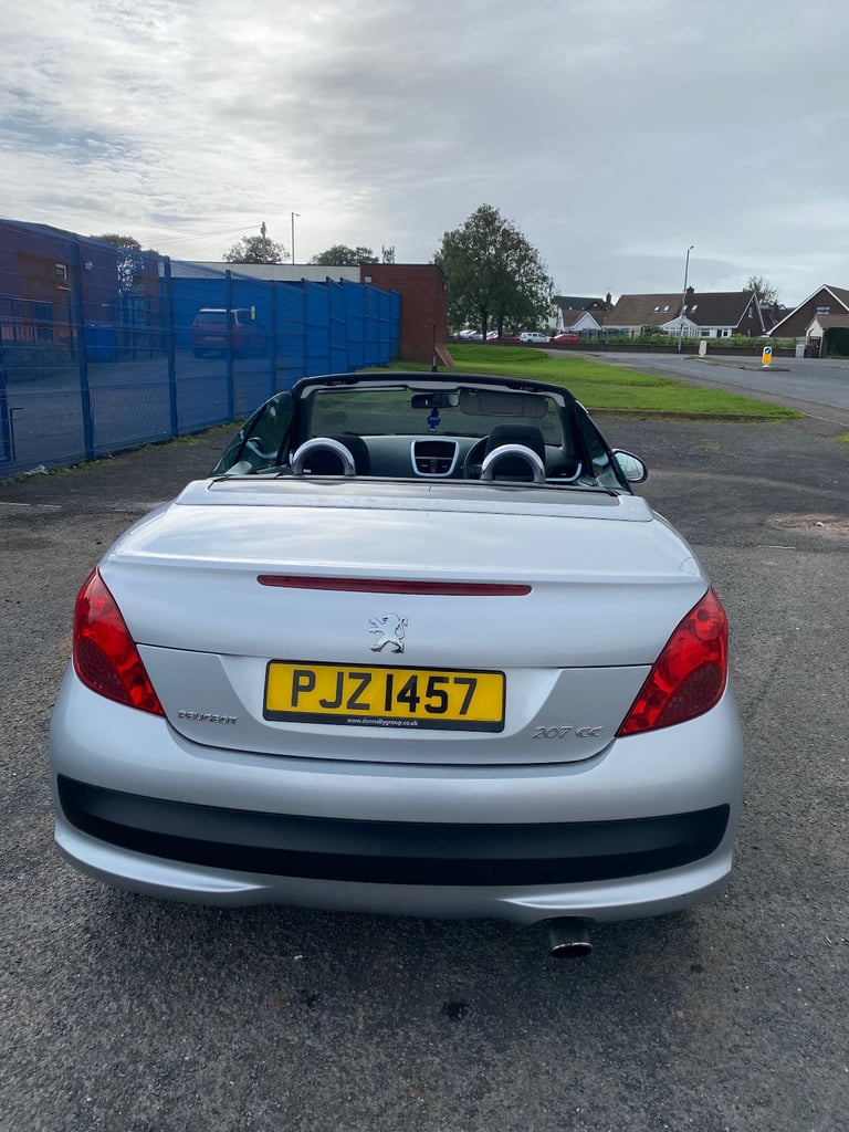 Peugeot, 207, Convertible, 2008, Manual, 1598 (cc), 2 doors