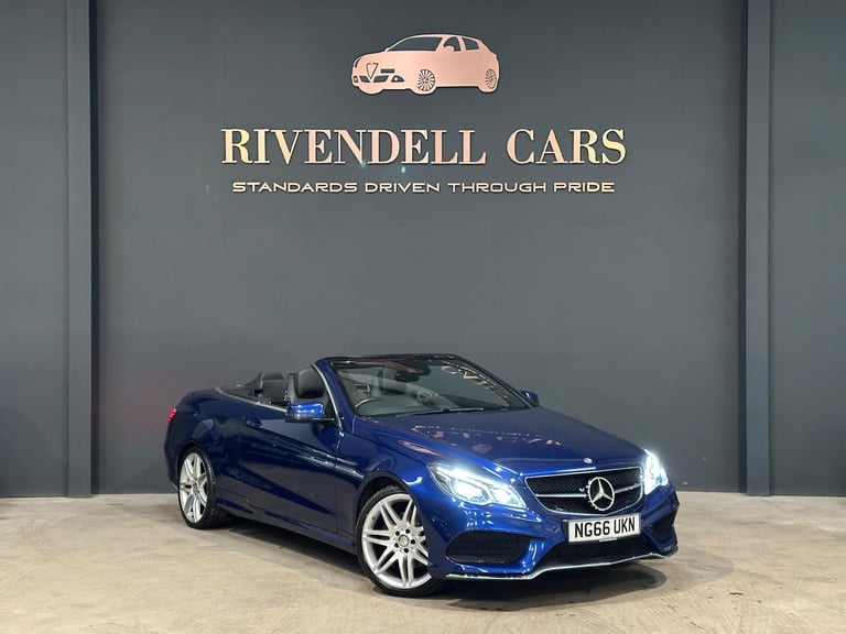 2016 Mercedes-Benz E-Class 2.0 E200 AMG Line Edition Cabriolet G-Tronic+ Euro 6 (s/s) 2dr CONVERT...