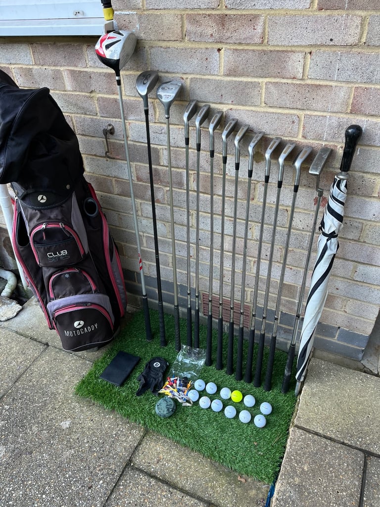 GOLF CLUBS SET + MOTOCADDY BAG + Accessories 