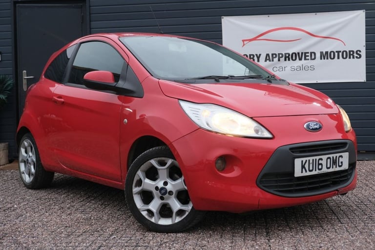 2016 Ford Ka 1.2 Zetec Hatchback 3dr Petrol Manual Euro 5 (s/s) (69 ps) Hatchback Petrol Manual