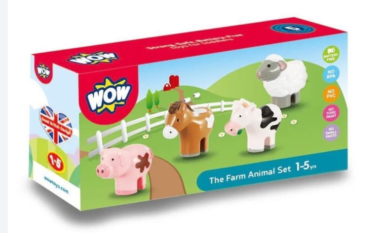 image for Wow toys animal farm set