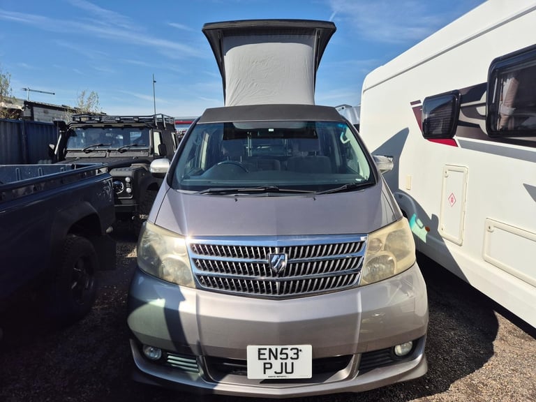 Toyota Alphard Pop Top Campervan 2003