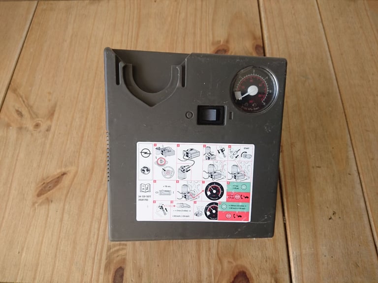 image for VAUXHALL Car Tyre pump Inflator Air Compressor WILL DELIVER