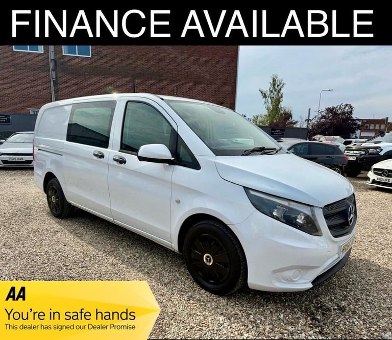 2015 Mercedes-Benz Vito 1.6 111 CDI Crew Van FWD L2 Euro 5 5dr (LWB) PANEL VAN Diesel Manual