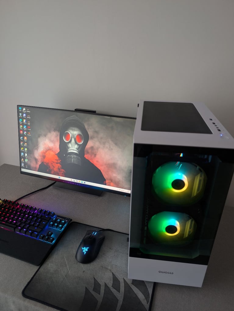 Full Setup AMD Ryzen RTX Gaming PC