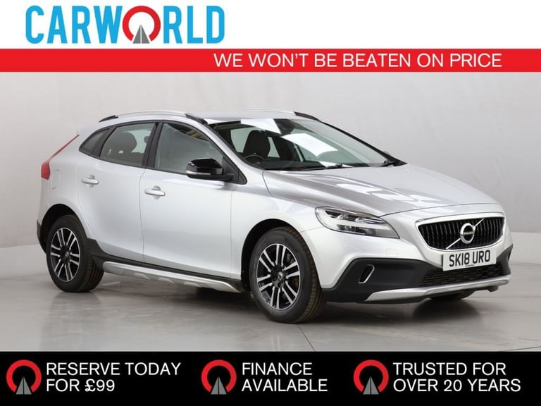 2018 Volvo V40 Cross Country 2.0 T3 Hatchback 5dr Petrol Manual Euro 6 (s/s) (152 ps) Hatchback P...