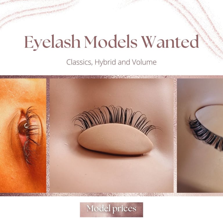 Eyelash Model Wanted