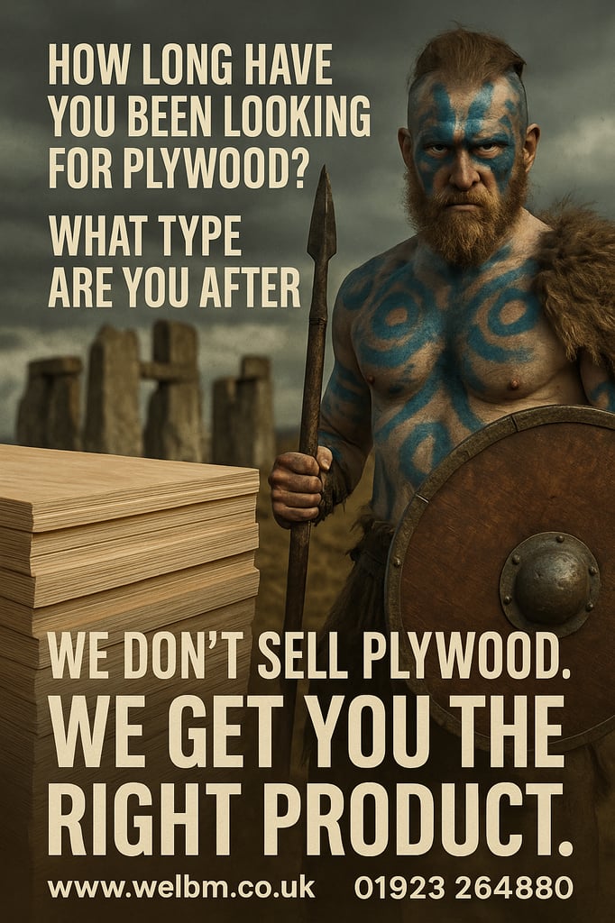 All plywood and sheet panel materials 