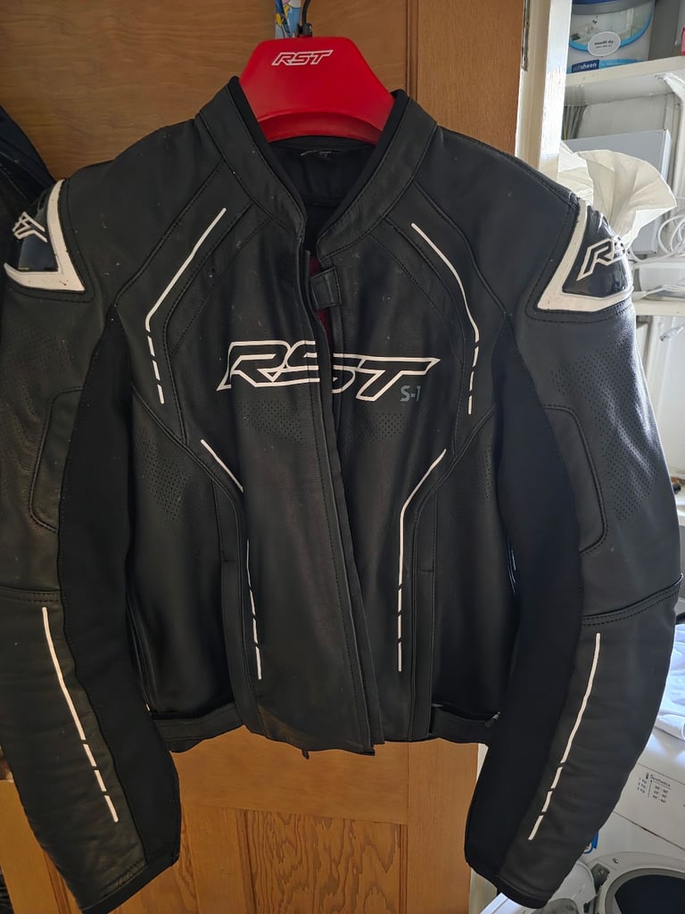 RST S1 Leather Jacket & RST Leather Trousers
