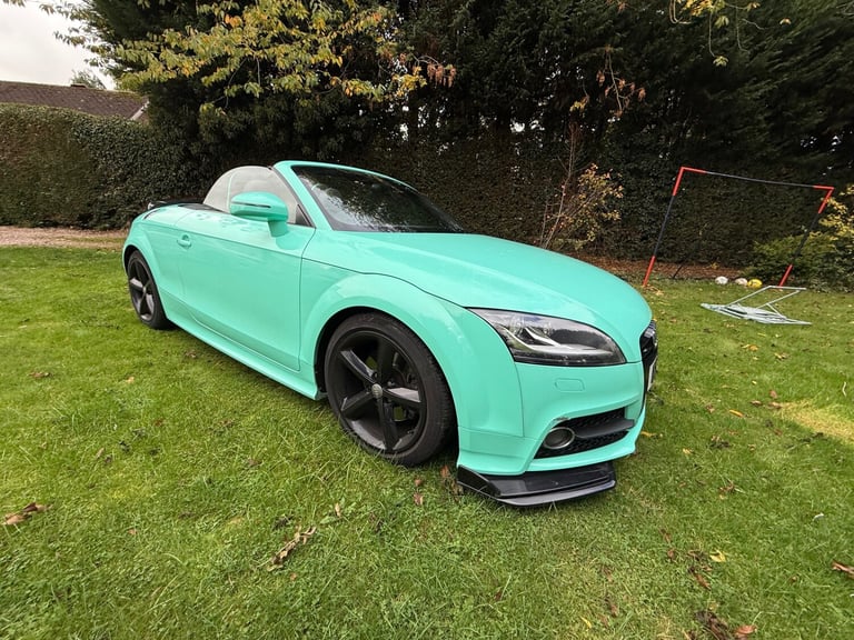 2013 AUDI TT 1.8 TFSI S LINE LOW 46K 2 KEYS LEATHER AC BODYWRAP SPOILERS PX SWAP