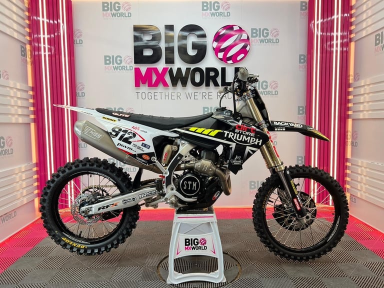 image for Triumph TF450 RC 2025 - INC VAT- FULLY PREPPED RACE BIKE // NEVER BEEN ON TRACK 