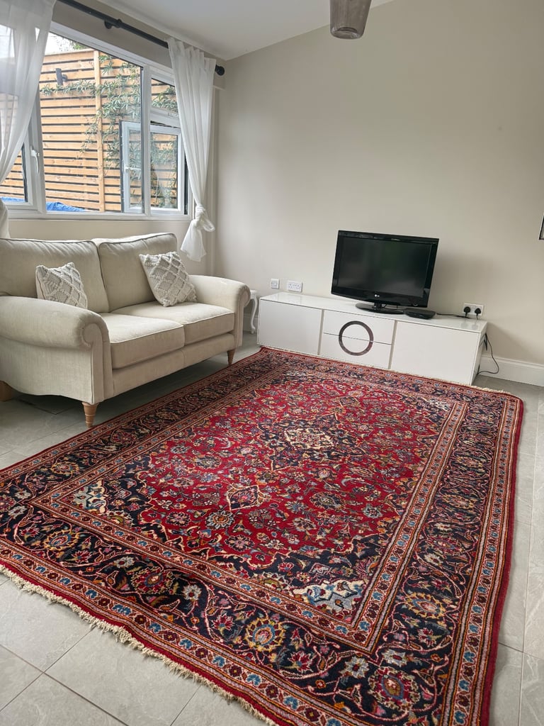 image for Beautiful handmade wool kashan rug from Persia / Iran