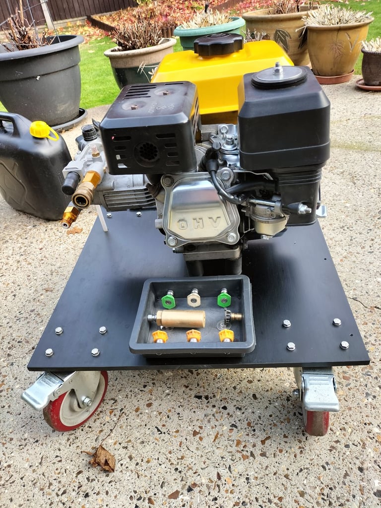 image for Pressure washer set up