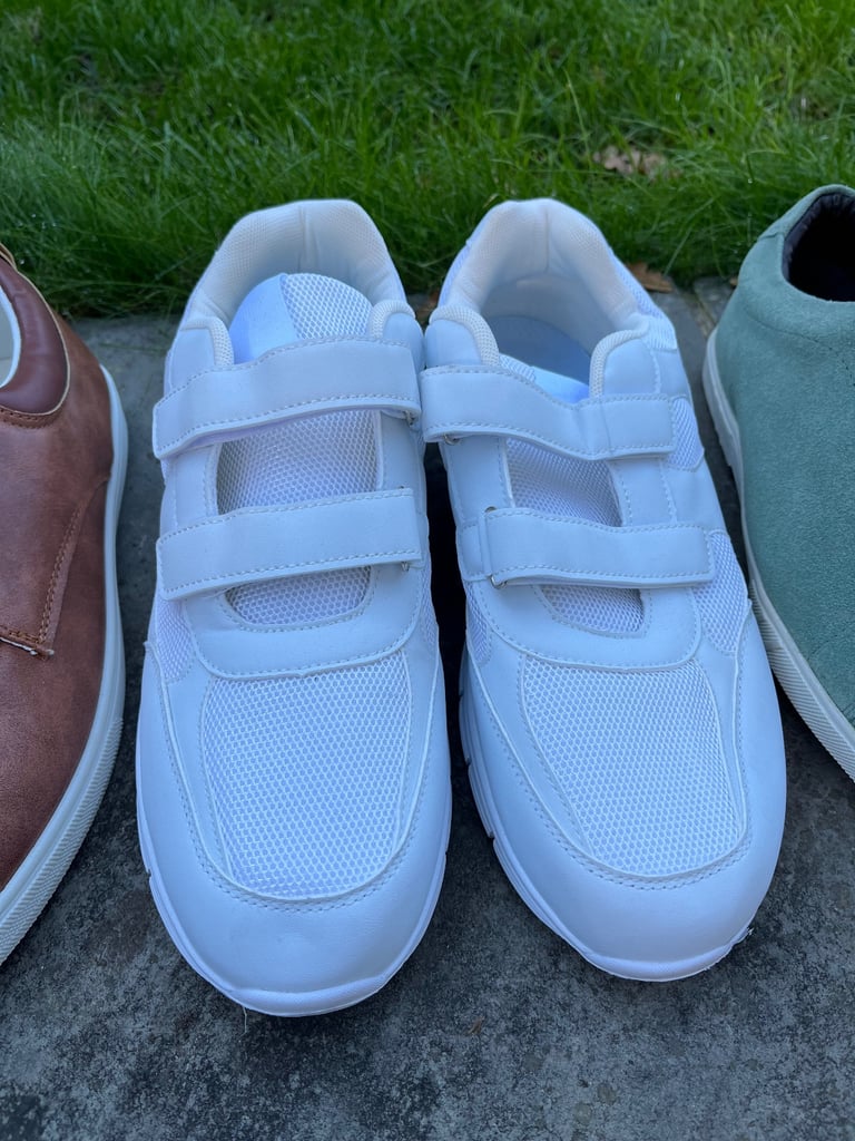 image for Men’s new white trainers