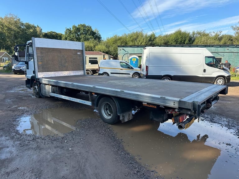 Iveco Eurocargo 75E16 2016 7.5 ton flat bed truck Manaul EURO 6 