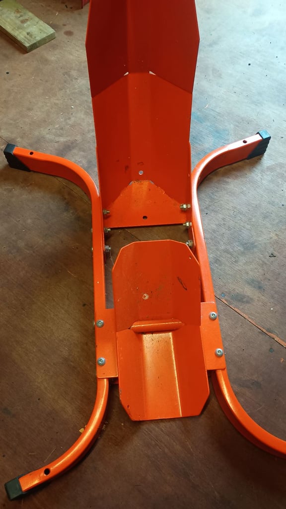 Motorcycle wheel chock