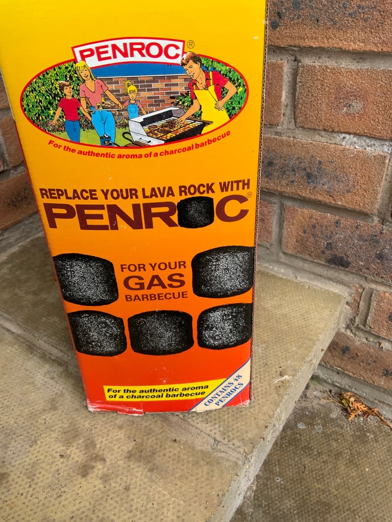 Penroc gas BBQ rocks
