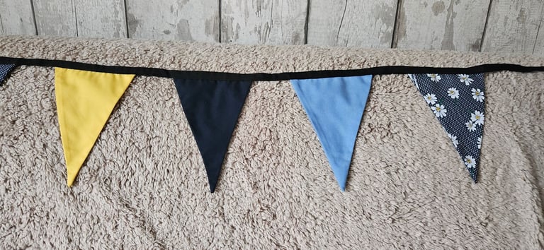 Hand made bunting