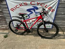 Raleigh Helion 3.0 17” Frame Mountain Bike, Serviced, Great Condition