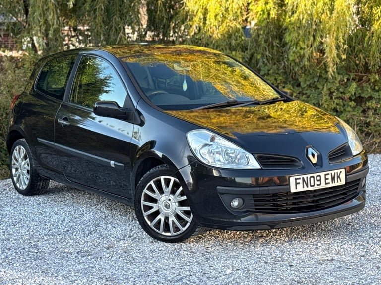 2009 Renault Clio 1.2 TCe 16v Dynamique 3dr HATCHBACK Petrol Manual