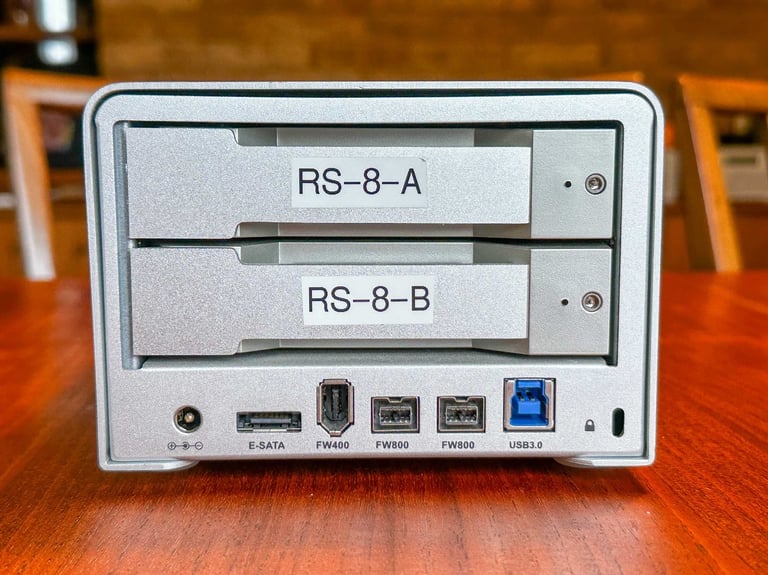 8TB CALDIGIT VR2 Raid 1 hard drive #2