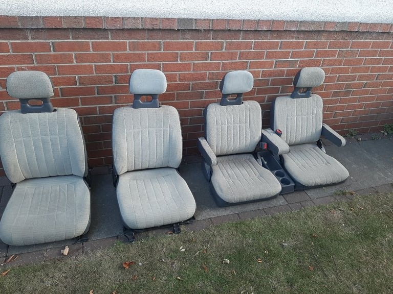 Van seats. Front and back. Ideal for campers.