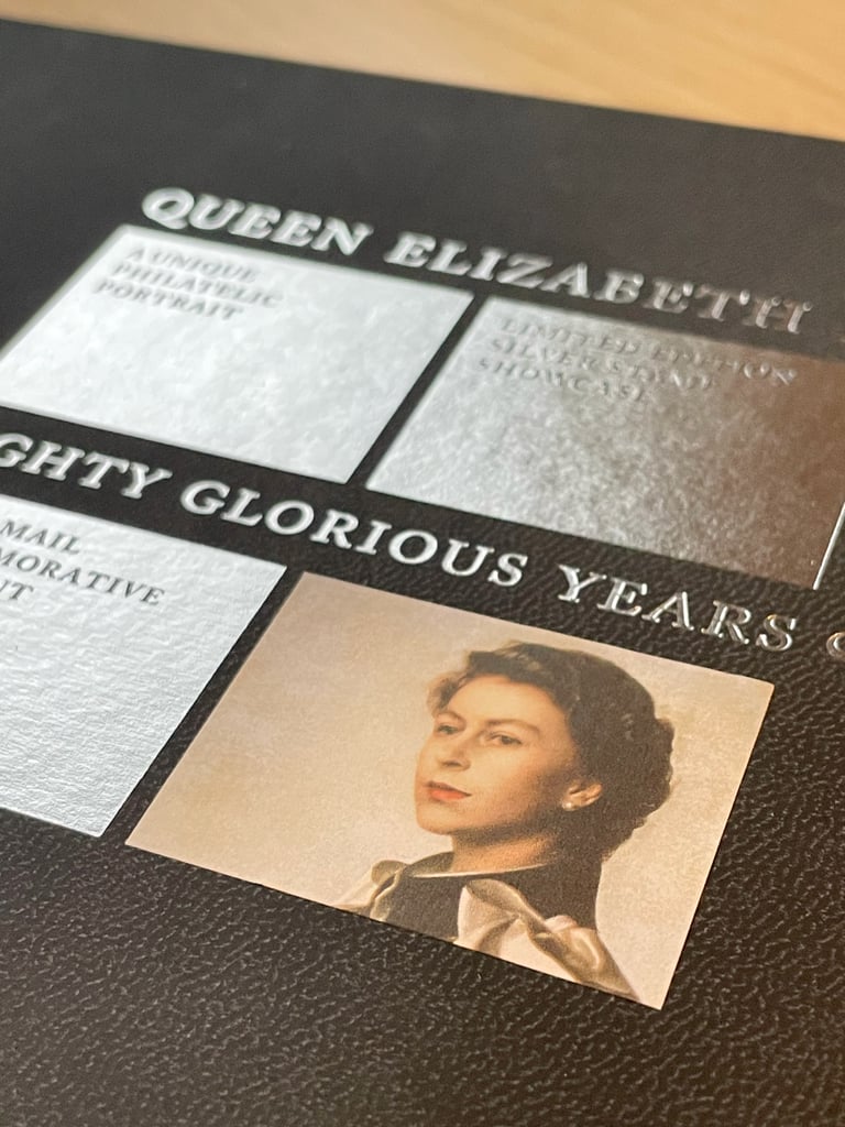Queen Elizabeth II - 80 Glorious Years - Limited Edition Silver Stamp Collection