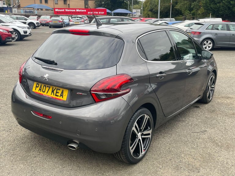 2019 Peugeot 208 1.2 PureTech GPF GT Line Euro 6 (s/s) 5dr HATCHBACK Petrol Manual