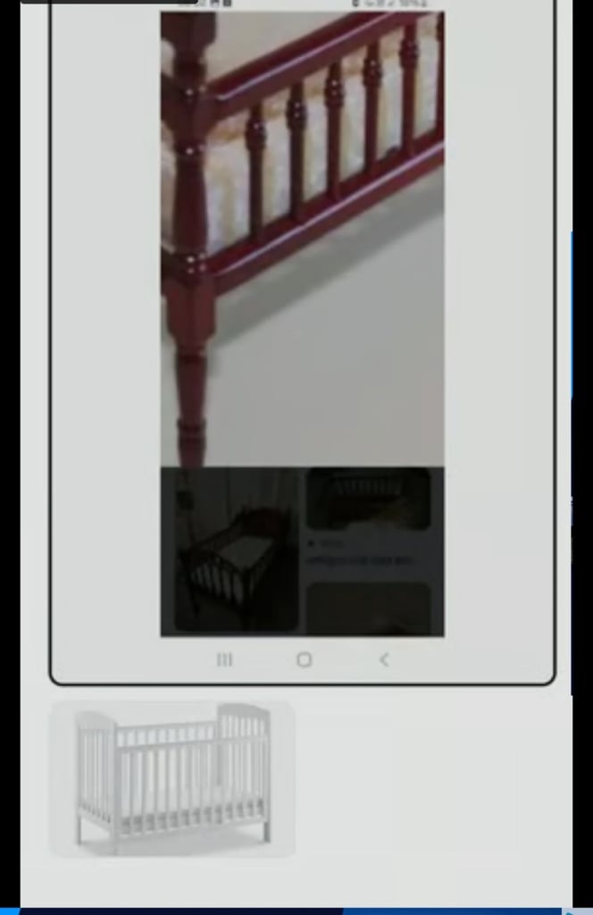 image for Mahogany Solid Cot