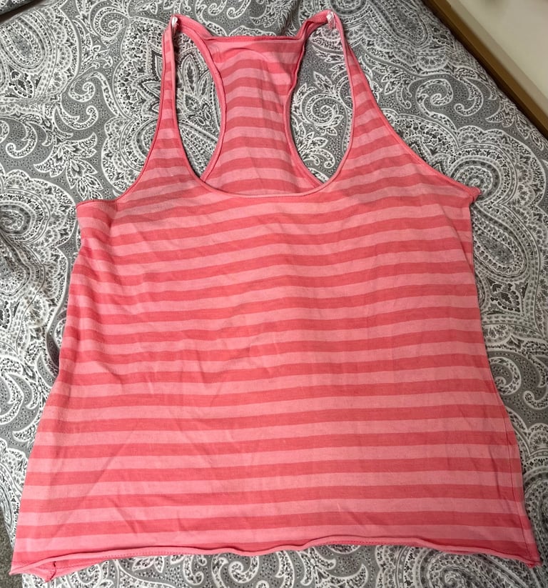 image for Size 12/14 racer back top. £3. T-Shirts