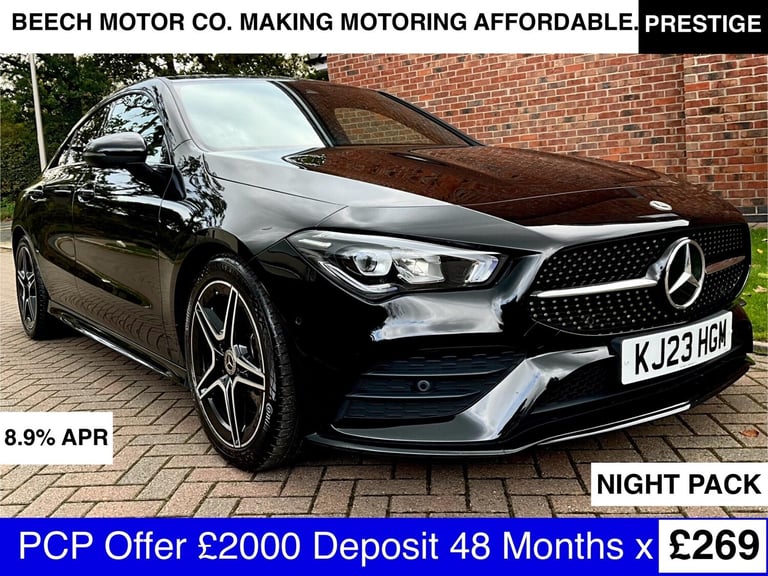 image for 2023 Mercedes-Benz CLA 1.3 CLA200 AMG Line (Executive) Coupe 7G-DCT Euro 6 (s/s) 4dr COUPE Petrol...