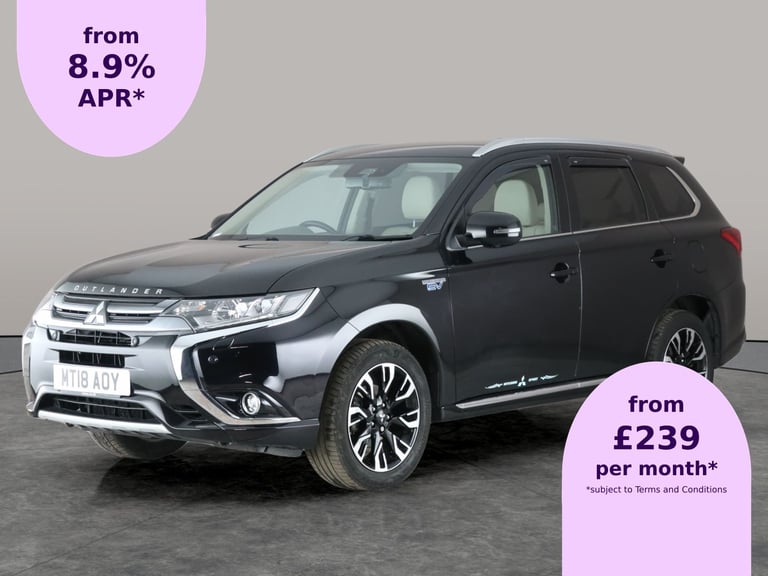 image for 2018 Mitsubishi Outlander 2.0h 12kWh 5hs SUV 5dr Petrol Plug-in Hybrid CVT 4WD Euro 6 (s/s) (200 ...