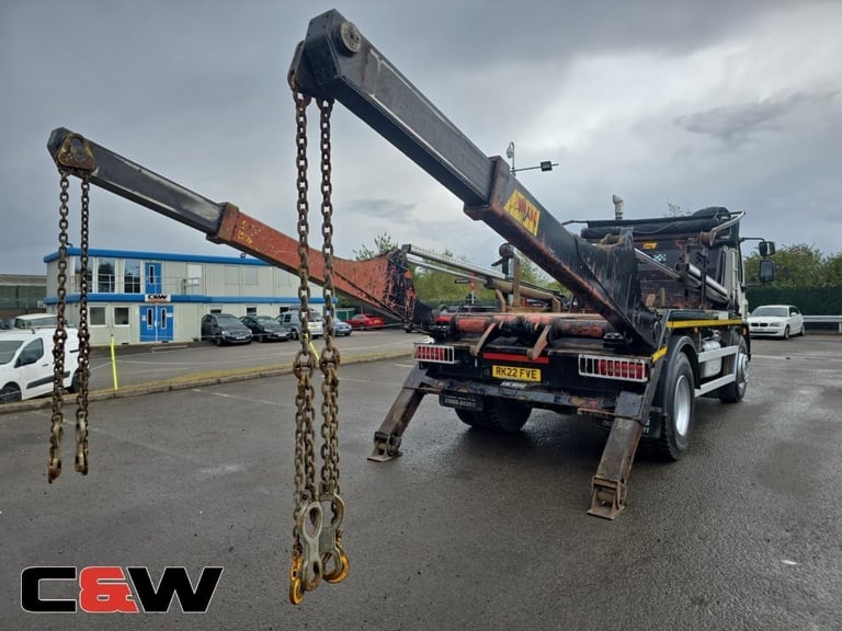 2022 (22) DAF FA LF 230 18T 4x2 Skip Loader - 166,000KMS