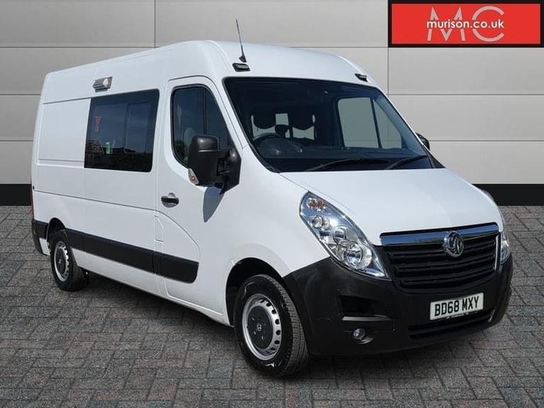 image for 2019 Vauxhall Movano F3500 CDTi L2H2 Welfare Unit Crew Van Diesel Manual