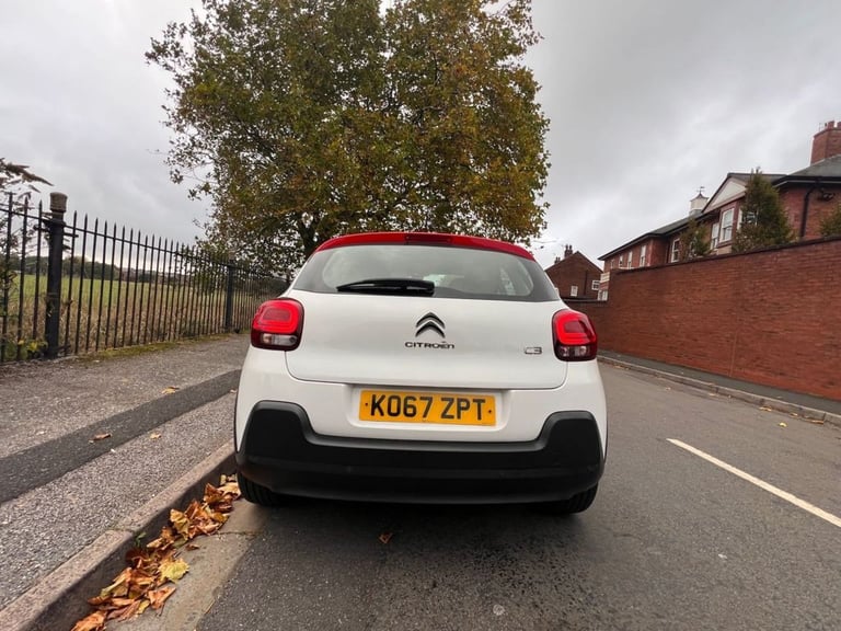 2018 67 CITROEN C3 1.2 PURETECH FEEL HATCHBACK 5DR PETROL MANUAL EURO 6 (82 PS)