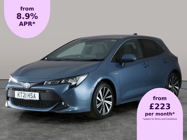 2021 Toyota Corolla 1.8 VVT-i Hybrid Design 5dr CVT HATCHBACK PETROL/ELECTRIC Automatic