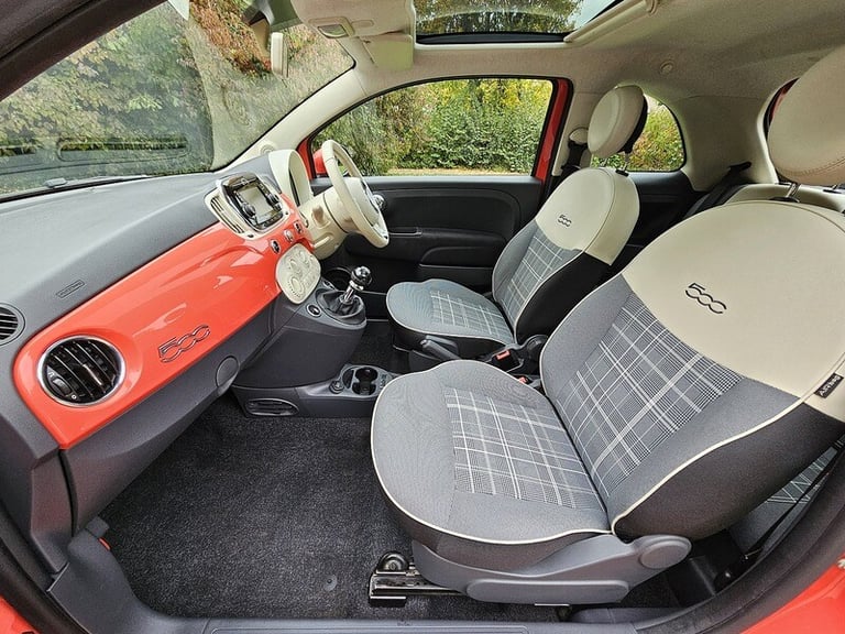 2016 Fiat 500 1.2 Lounge 3dr HATCHBACK PETROL Manual