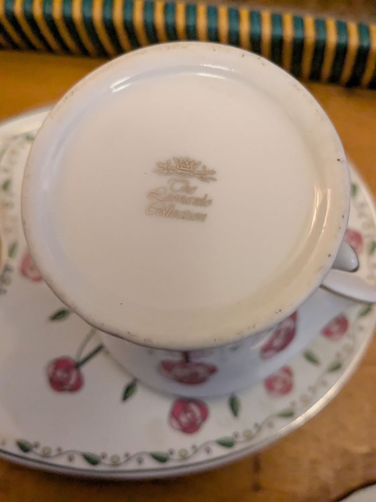 7 assorted ornamental plates, etc.
