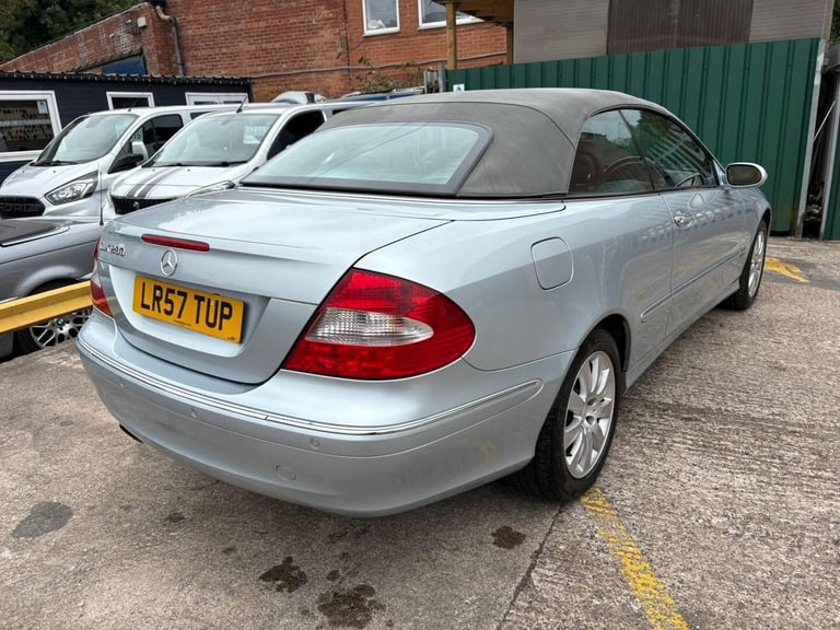 2007 Mercedes-Benz CLK 280 Elegance 2dr Tip Auto CONVERTIBLE Petrol Automatic