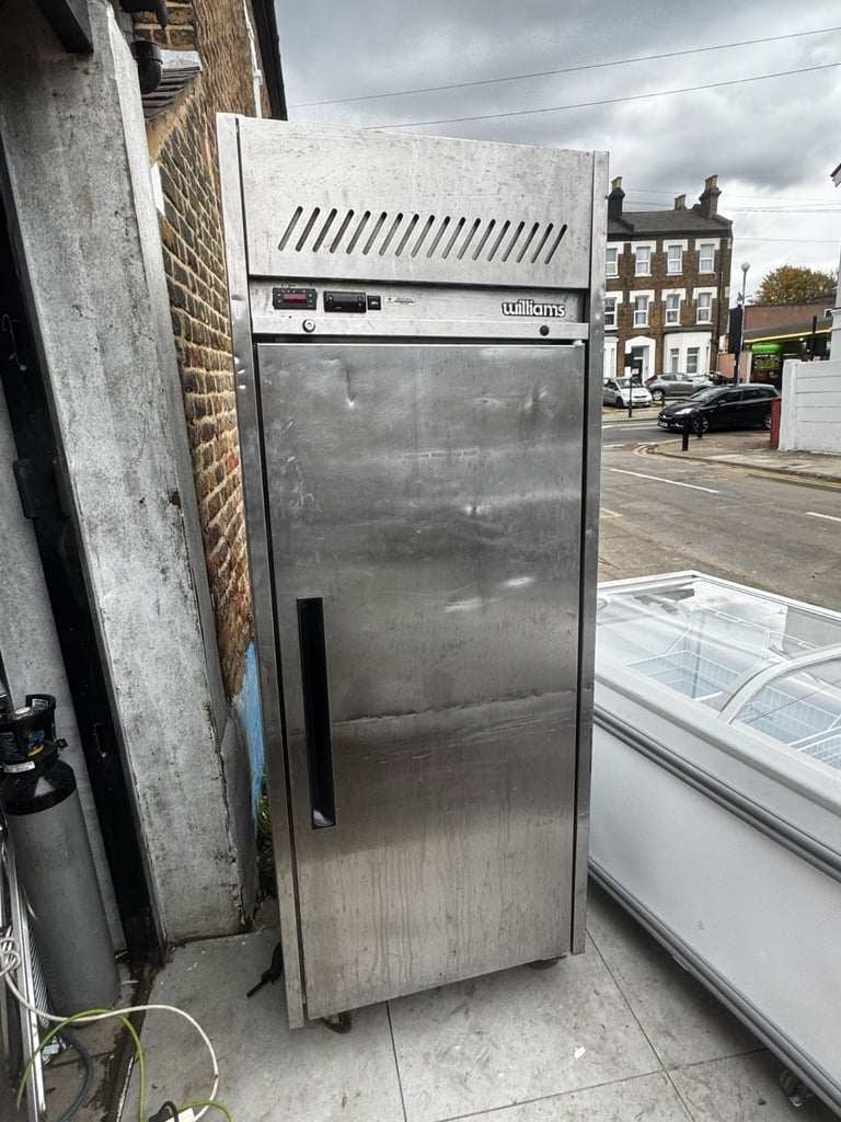 Commercial single door fridge or freezer cage shop restaurant takeaway 