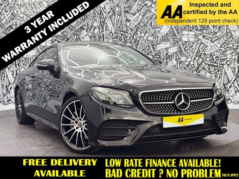 2020 Mercedes-Benz E Class 2.0 E220d AMG Line (Premium Plus) Coupe 2dr Diesel G-Tronic+ Euro 6 (s...