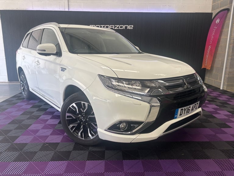 2016 Mitsubishi Outlander 2.0h 12kWh GX4h SUV 5dr Petrol Plug-in Hybrid CVT 4WD