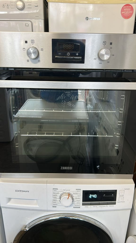 image for Zanussi electric built-in fan oven  free delivery could connect it 