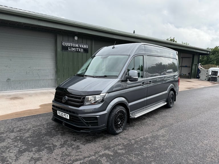 VOLKSWAGEN CRAFTER TRENDLINE 2.0TDI 140 MWB GREY EURO 6 ***VAT INCLUDED***