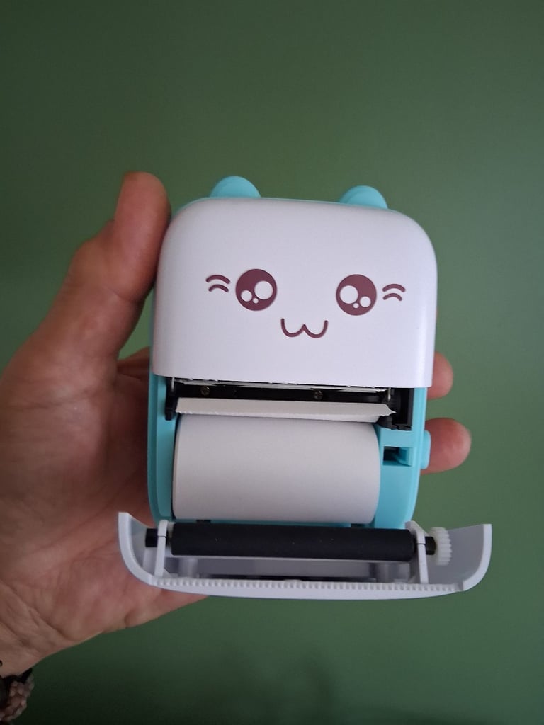 Printer, Mini, Portable inkless thermal printer 