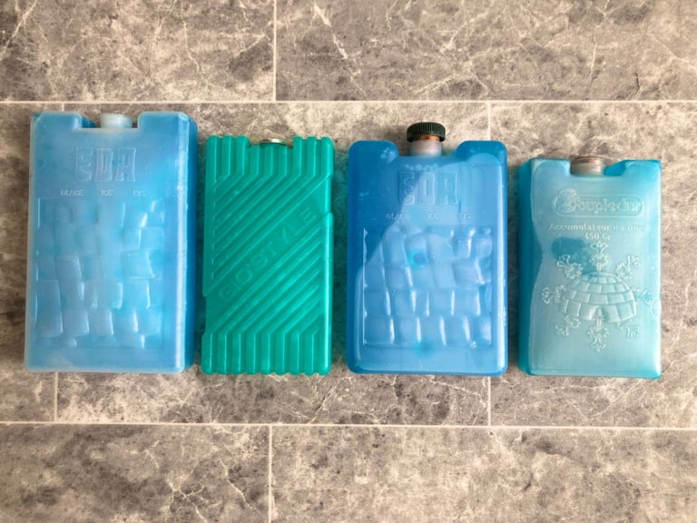 FREE 4x reusable ice packs / freezer blocks FREE